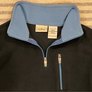 L.L. Bean Boys’ Fleece 1/4 Zip Pullover - size M (5-6)